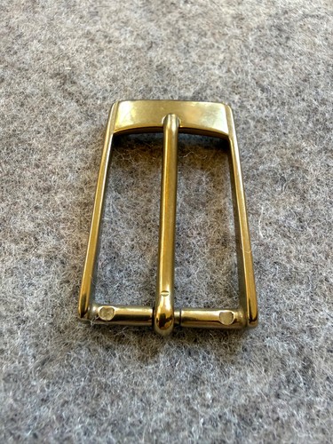 Vintage solid brass belt - solid,