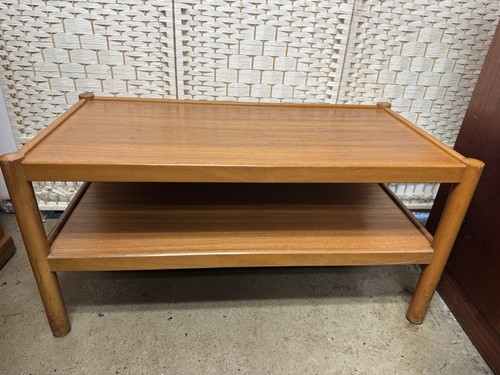 Vintage mcm danish teak coffee - teak,