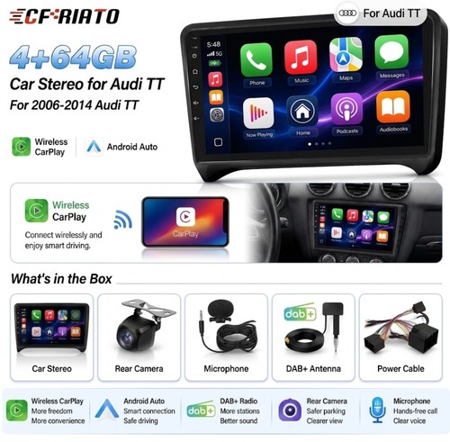 Dab 64g apple carplay - dab+, for