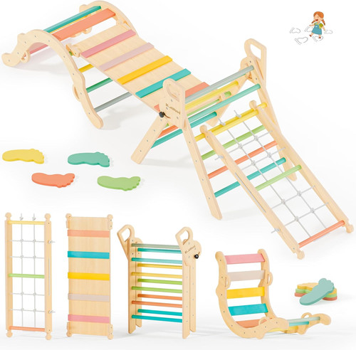 Pikler triangle set - 10-in-1,