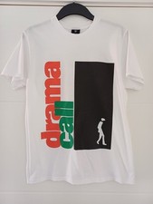 Drama Call Tshirt DC Logo White Size S