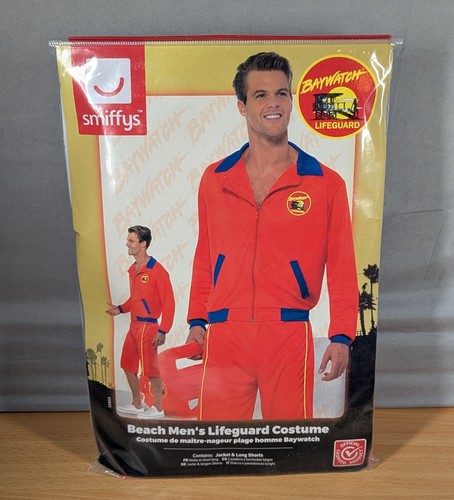 Licensed mens baywatch costume - licensed,