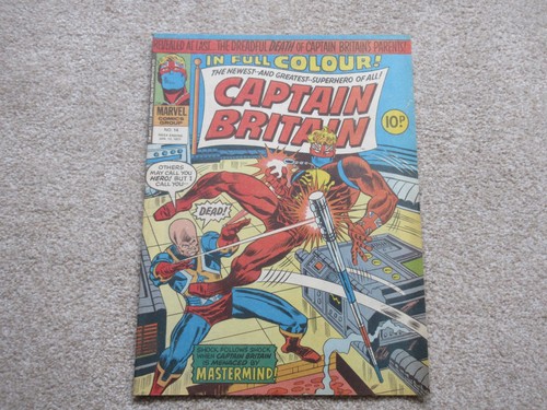 Captain britain marvel comic - comic, #