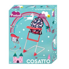 Cosatto Dolls High Chair Unicorn Pretend Toys