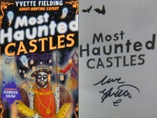 Signed Book Most Haunted Castles by Yvette Fielding Paperback 2024 Ghosts