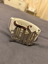 Gianni Versace White Leather