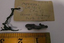MEDIEVAL OBJECT ( PIN BROOCH 