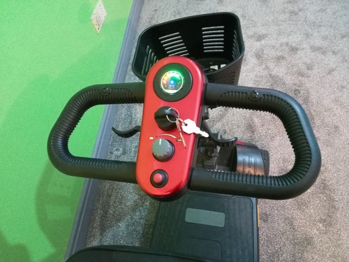 Red mobility scooter perfect - mobility,
