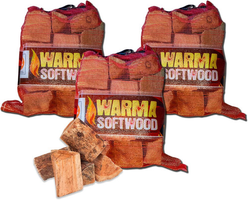 Softwood firewood logs 75l - logs,