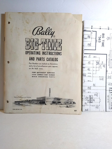 Bally big time pinball bingo - pinball,