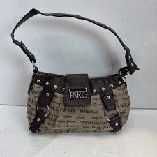 Paris Print Shoulder Bag