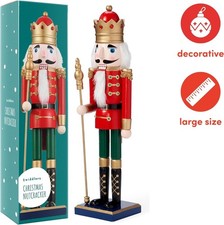  Large Christmas Nutcracker Soldier Ornament 50cm / 20" FOR AUCTION
