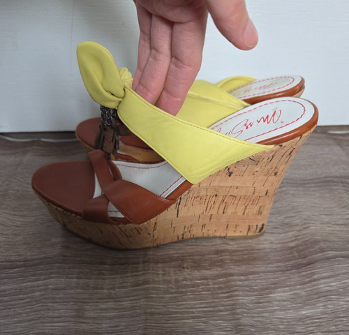Miss sixty cork wedge sandals - sixty,