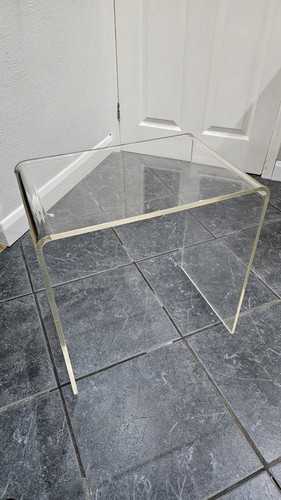 Vintage retro clear acrylic - vintage,