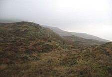 Photo 6x4 Moorland above Glen