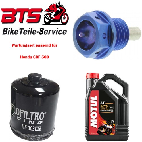 Set oil filter drain - 4l, plug