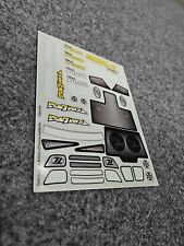 LOSI MINI T / MINI-T PRO DECAL SHEET NOT COMPLETE *USED*