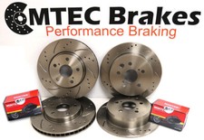 Front Rear Brake Discs Pads