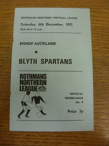 1975 bishop auckland - 06/12/1975, v