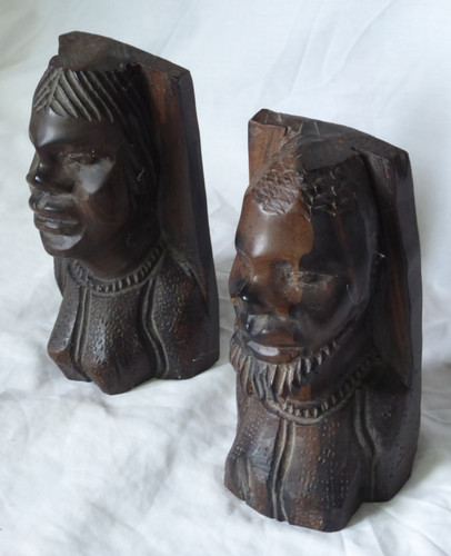 Superb pair african tribal - superb,