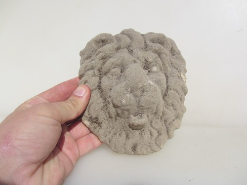 Concrete garden lion - garden, mount