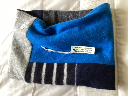 100 cashmere redbone snood - redbone,