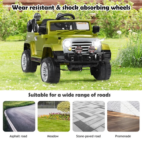 12v jeep powered vehicle ride - powered,