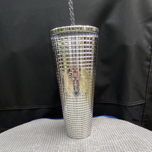 Starbucks silver mirror tiled - starbucks,