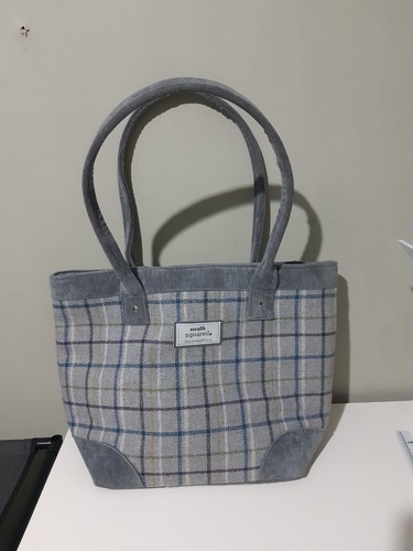 Wool handbag earth squared - ,
