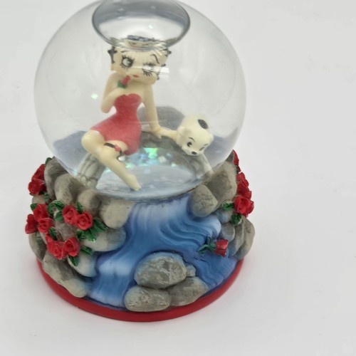 Betty boop snow globe tall - boop,