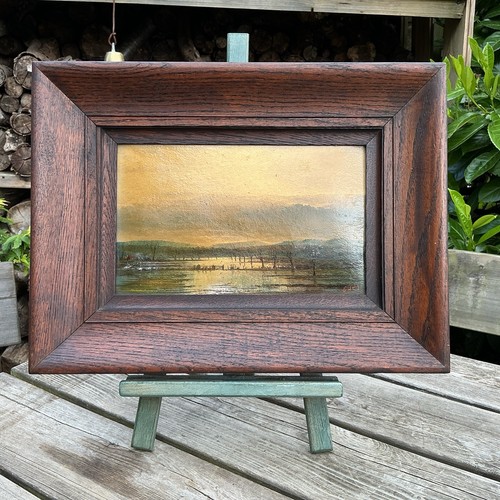 Antique wide oak arts crafts - wide,