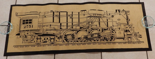 Vintage lima train - vintage, wall