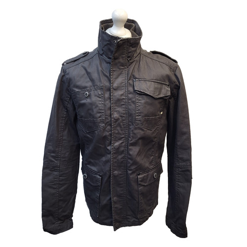 Jack jones jacket dark grey - &,