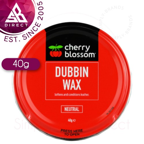Cherry blossom dubbin wax - cherry,