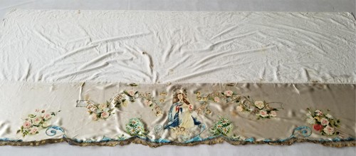 Antique french hand painted - hand,