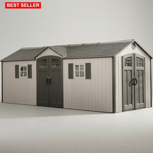 Storage shed 20x8 steel - ft.,
