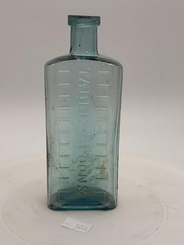 Victorian blue glass - blue,