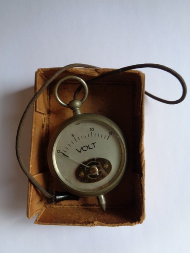 Vintage pocket voltmeter - pocket,