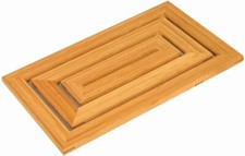 Natural Bamboo Wooden Duck Board Anti Slip Shower Mat For Sauna Kitchen Bathroom