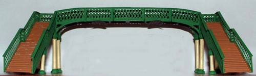 Lattice footbridge railway - lattice,