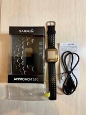 GARMIN Approach S20 GPS Golf Watch Model S20 Black With Original Packaging