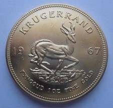 1967 SOUTH AFRICA GOLD PLATED
