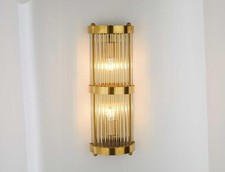 Vintage Art Deco Shiny Brass/