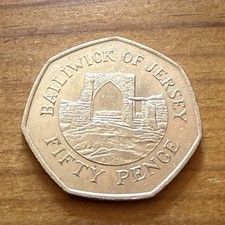 Bailiwick of Jersey 50p coin