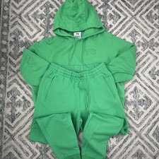 Ladies Y3 Green Tracksuit Size