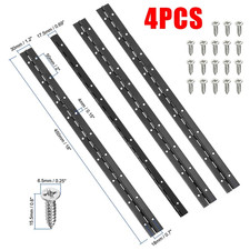 Pack of 4 Black 18" Inch