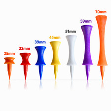 Castle Golf Tees Plastic Bulk