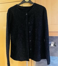 Black Sparkly Knitted Twin