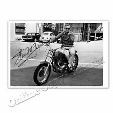 Steve McQueen - Autograph Photo 