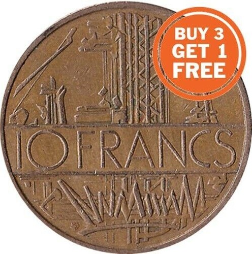 French francs choice - 10, of